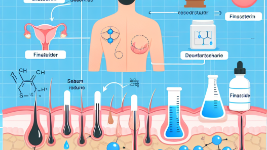 Comment le Finasteride affecte la production de sébum