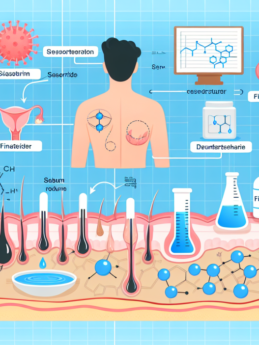 Comment le Finasteride affecte la production de sébum