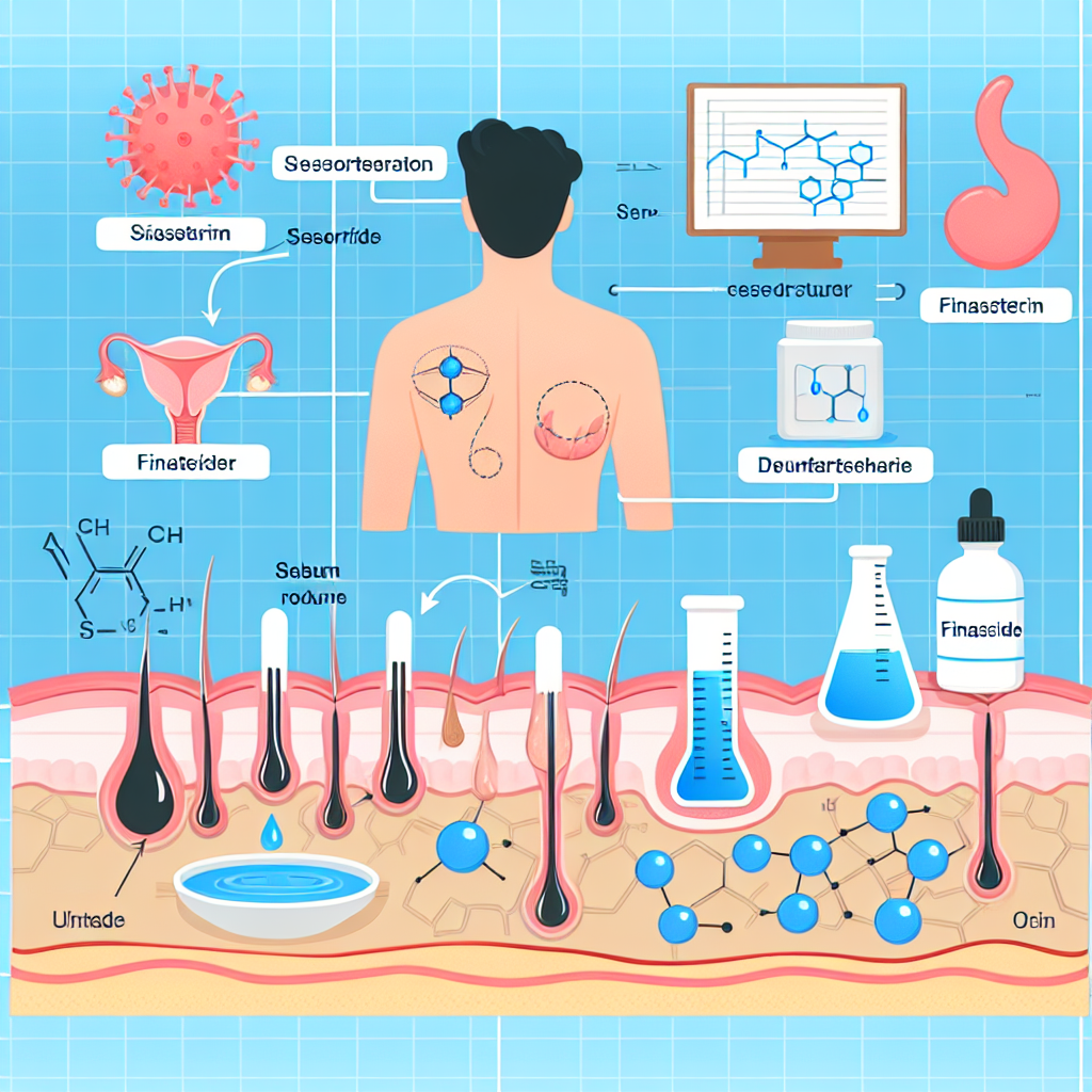 Comment le Finasteride affecte la production de sébum