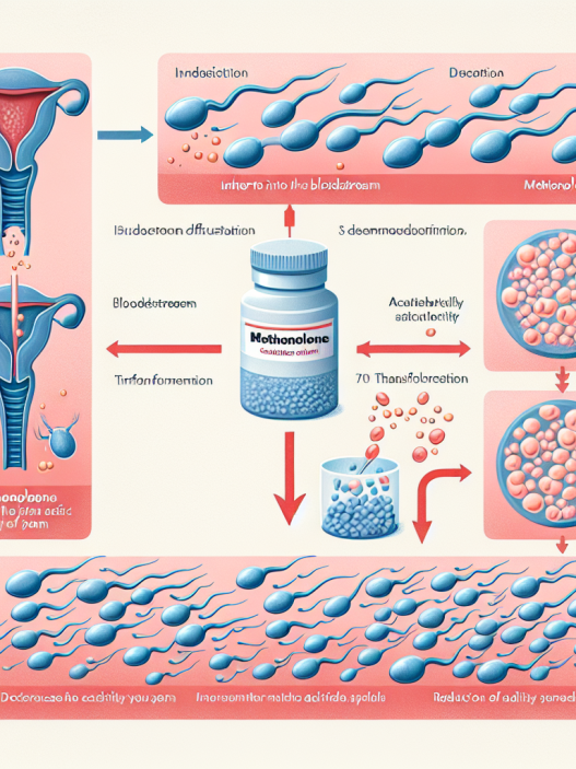 Comment la méthénolone peut-elle réduire l'acidité du sperme ?