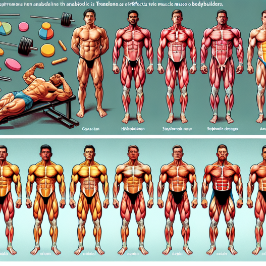 Comment le trenbolone affecte la masse musculaire des culturistes