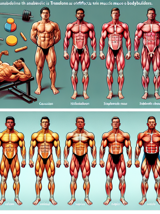 Comment le trenbolone affecte la masse musculaire des culturistes