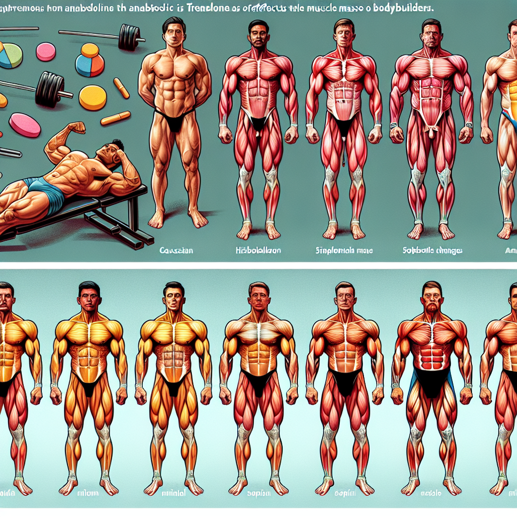 Comment le trenbolone affecte la masse musculaire des culturistes