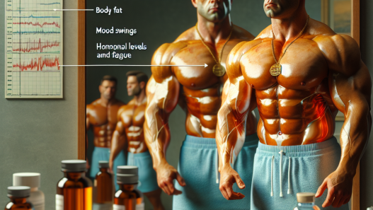 Comment réagit le corps d'un culturiste à une baisse de testostérone après la prise de méthénolone oraux ?