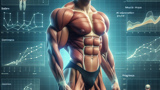 Dynamique de la variation de la masse musculaire sous injection d'oxymétholone