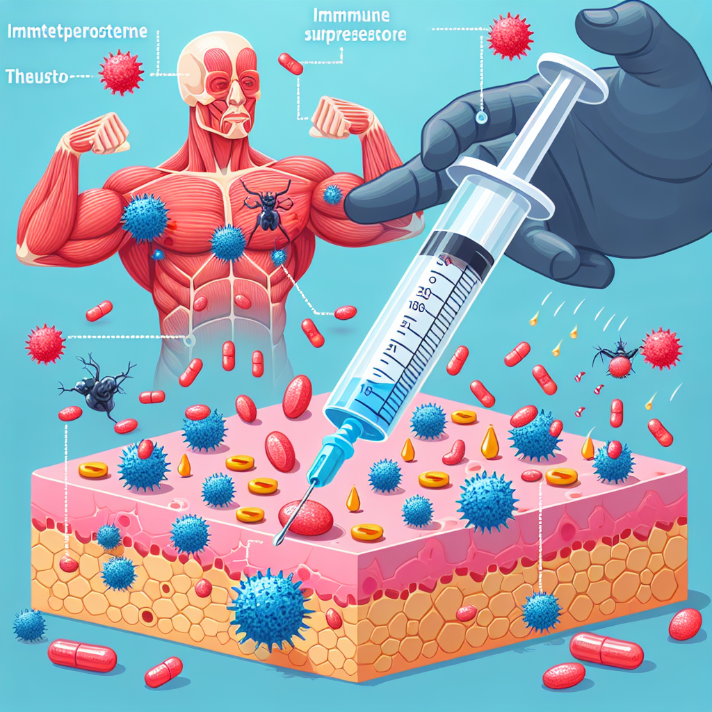 Effet de la méthyltestostérone injectable sur l'activation des cellules suppressives du système immunitaire