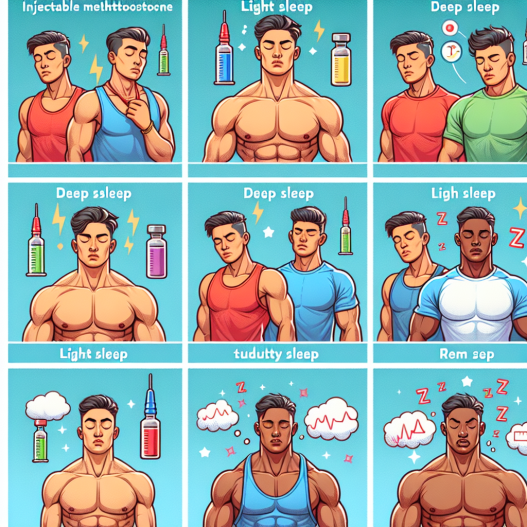 Effet de la méthyltestostérone injectable sur la qualité du sommeil des sportifs
