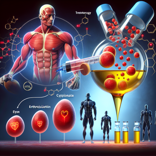 Effet du cypionate de testostérone sur la production d'érythropoïétine