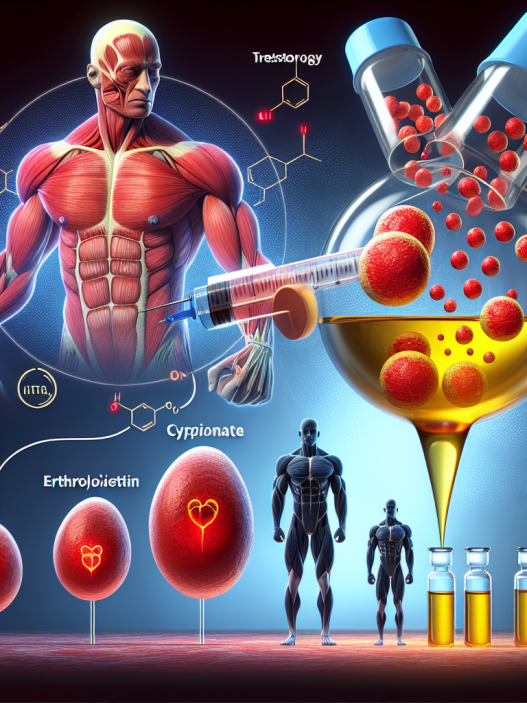 Effet du cypionate de testostérone sur la production d'érythropoïétine