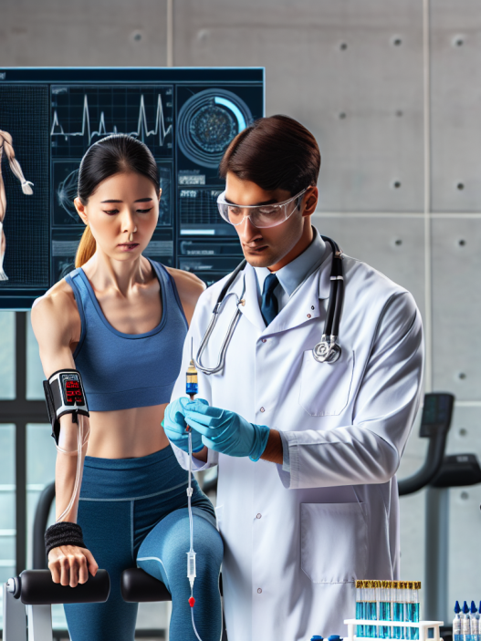 Infusion de décanoate de nandrolone pour le système immunitaire des sportifs lors d'un entraînement intense