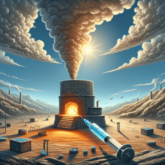 Injection de SARMs dans le four par temps sec