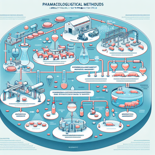 Méthodes pharmacologiques pour corriger l'équilibre eau-sel pendant les cycles de production de masse carnée