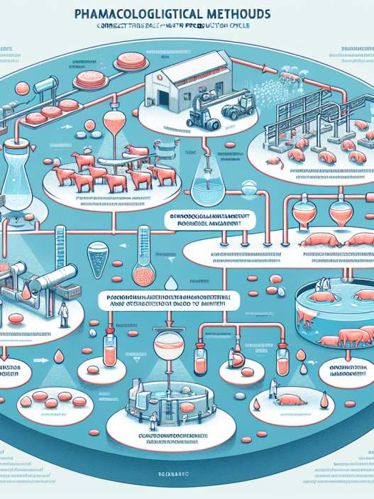 Méthodes pharmacologiques pour corriger l'équilibre eau-sel pendant les cycles de production de masse carnée