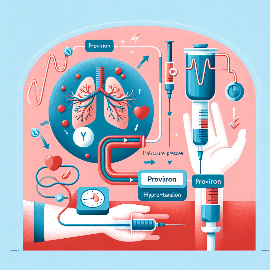 Perfusion de Proviron pour le développement de l'hypertension