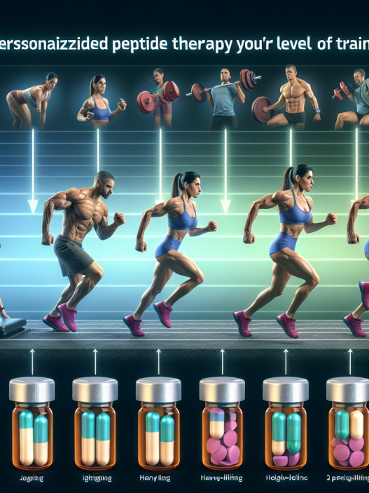 Personnalisation de la thérapie peptidique en fonction du niveau d'entraînement de l'athlète