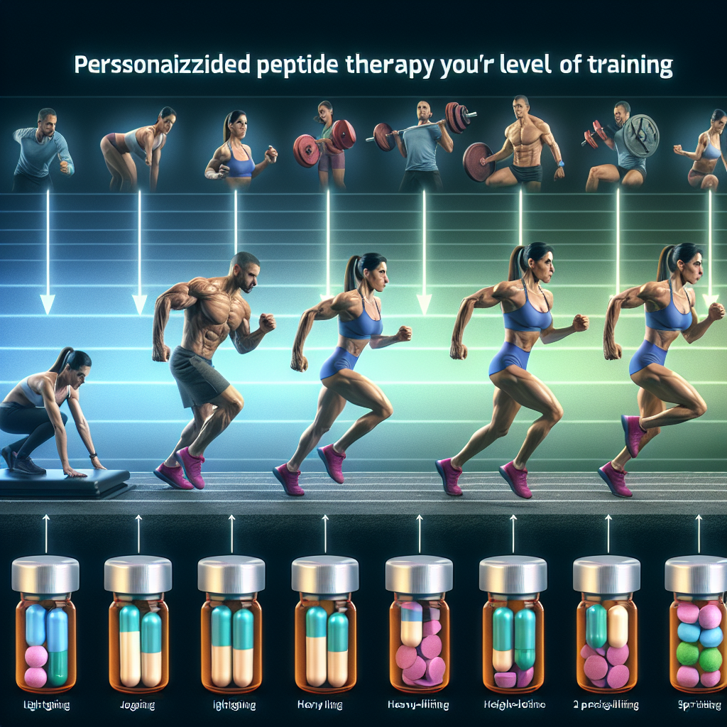 Personnalisation de la thérapie peptidique en fonction du niveau d'entraînement de l'athlète