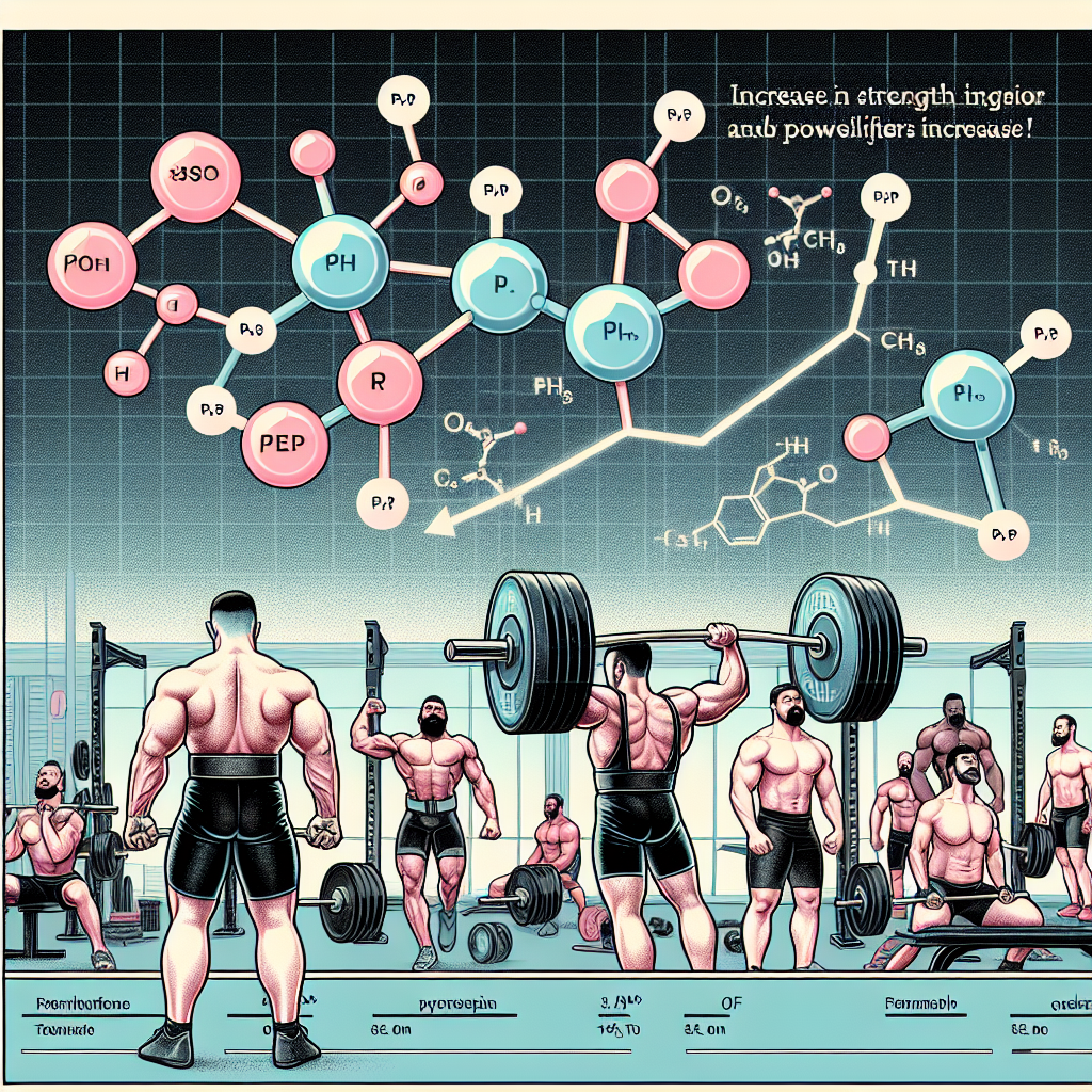 Phénylpropionate de testostérone et augmentation Indicateurs de force chez les haltérophiles