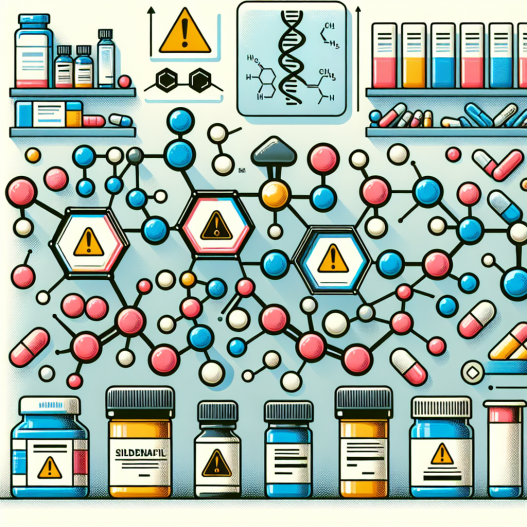 Sildénafil et risques potentiels en cas d'association avec d'autres médicaments