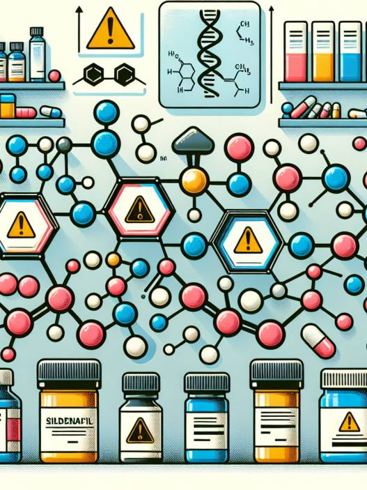 Sildénafil et risques potentiels en cas d'association avec d'autres médicaments