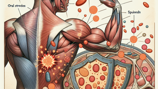 Stéroïdes oraux et contrôle des processus inflammatoires dans les muscles