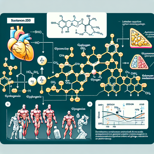 Sustanon 250 et son effet sur le métabolisme du glycogène