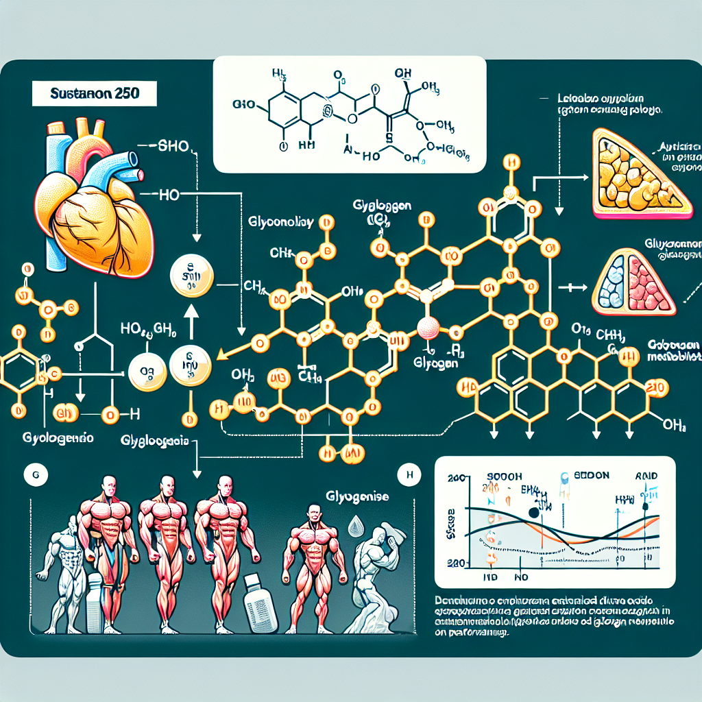 Sustanon 250 et son effet sur le métabolisme du glycogène