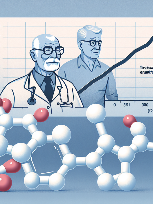 Testostérone énanthate et augmentation du taux de testostérone chez les hommes présentant une baisse hormonale liée à l'âge