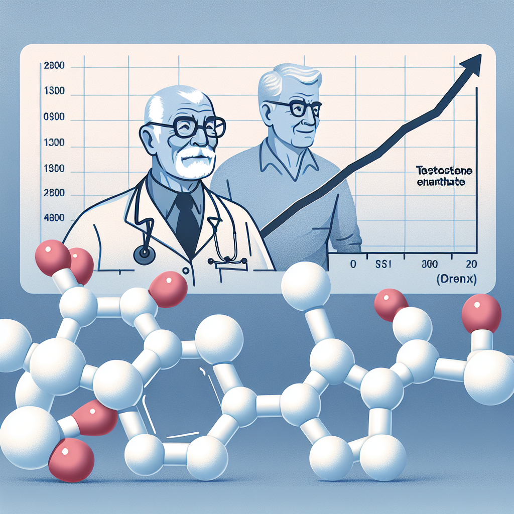 Testostérone énanthate et augmentation du taux de testostérone chez les hommes présentant une baisse hormonale liée à l'âge