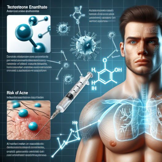 Testostérone énanthate et risque d'acné