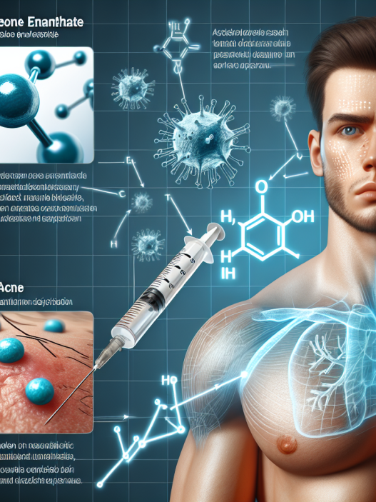Testostérone énanthate et risque d'acné
