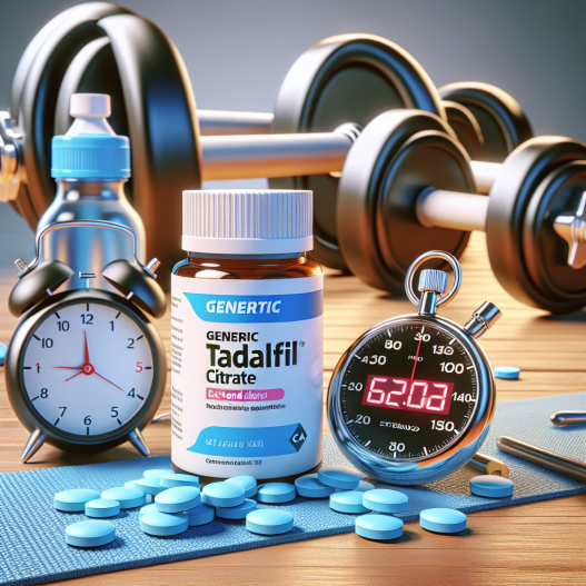 Utilisation du citrate de tadalafil (Cialis générique) pour augmenter la durée des entraînements