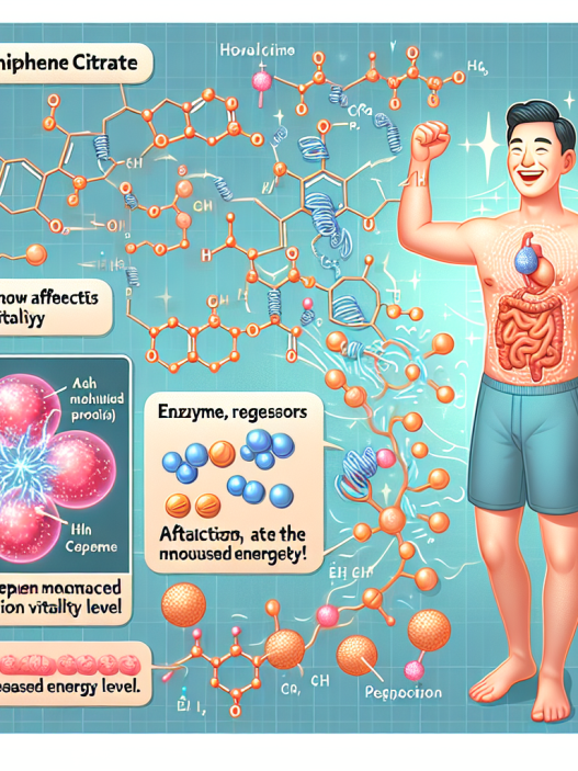 Comment le citrate d'enclomifène affecte la vitalité générale