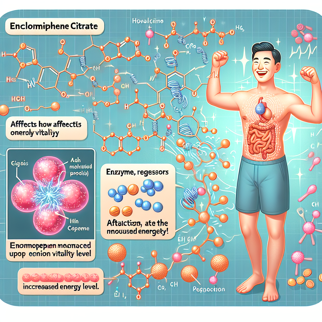 Comment le citrate d'enclomifène affecte la vitalité générale