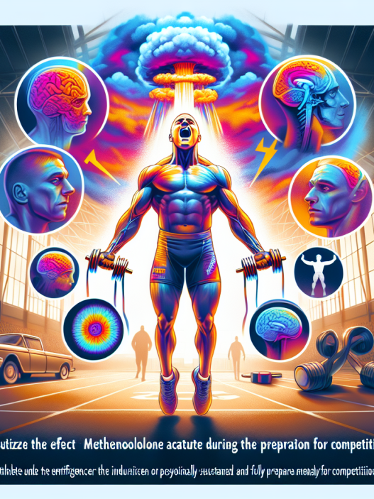 Effet de l'acétate de méthénolone sur l'état psycho-émotionnel lors de la préparation aux compétitions