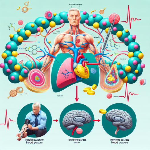 Effet de l'acétate de tréstolone sur la tension artérielle
