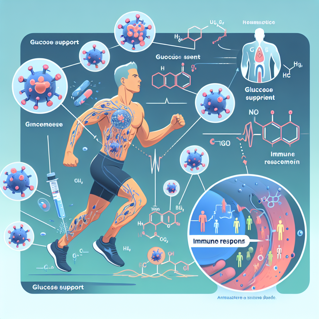 Effet du soutien du glucose sur la réponse immunitaire après un entraînement intensif