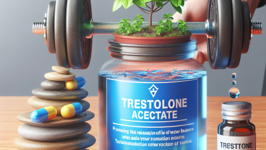 Favoriser la régulation de l'équilibre hydrique lors de l'utilisation de l'acétate de trestolone