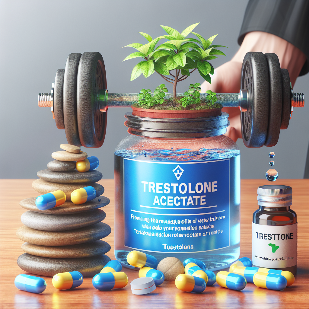 Favoriser la régulation de l'équilibre hydrique lors de l'utilisation de l'acétate de trestolone