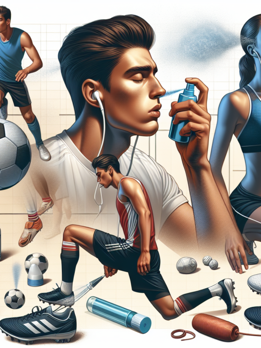 L'utilisation des sprays dans le sport pour réduire la congestion nasale