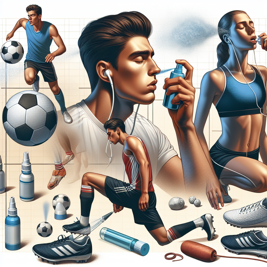 L'utilisation des sprays dans le sport pour réduire la congestion nasale