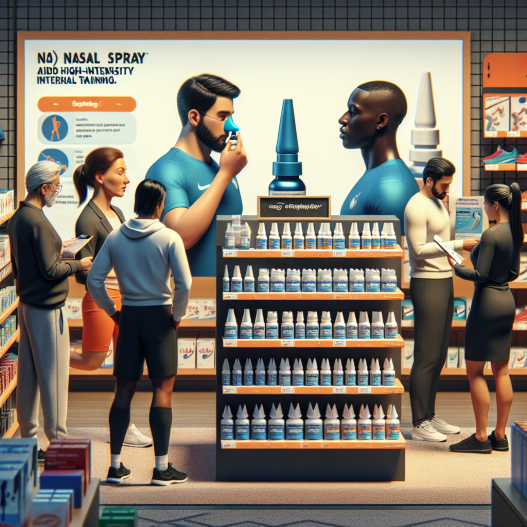 Les sprays nasaux pour faciliter l'entraînement fractionné à haute intensité