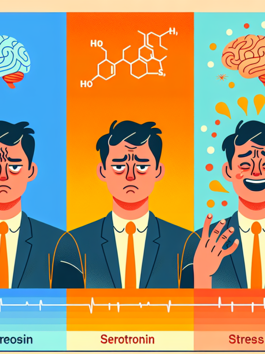 Niveaux de sérotonine et adaptation au stress
