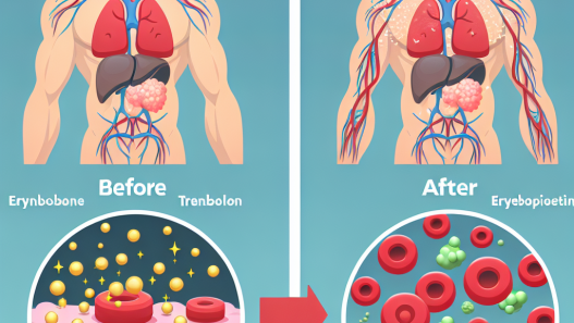 Trenbolone et effet sur la production d'érythropoïétine