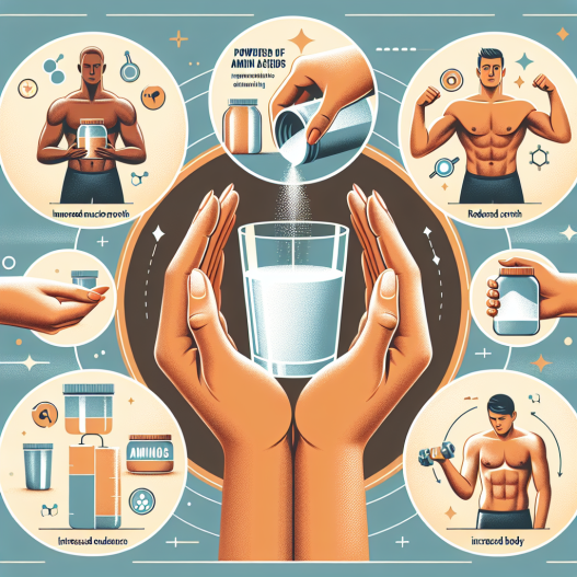 Bienfaits des acides aminés en poudre