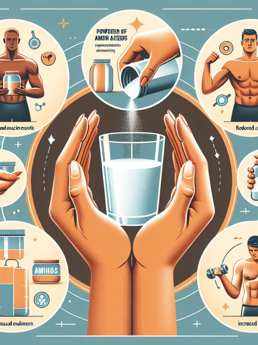 Bienfaits des acides aminés en poudre
