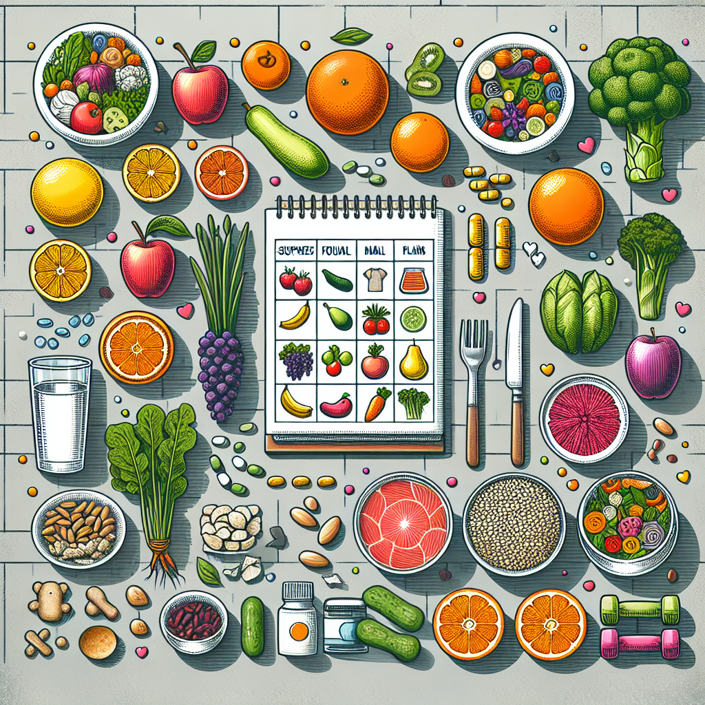 Comment planifier un régime alimentaire pendant une cure