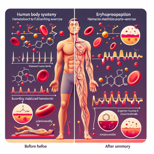 Effet de l'érythropoïétine sur la stabilisation Hématocrite après l'effort