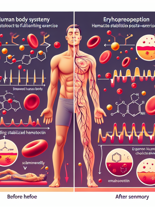 Effet de l'érythropoïétine sur la stabilisation Hématocrite après l'effort