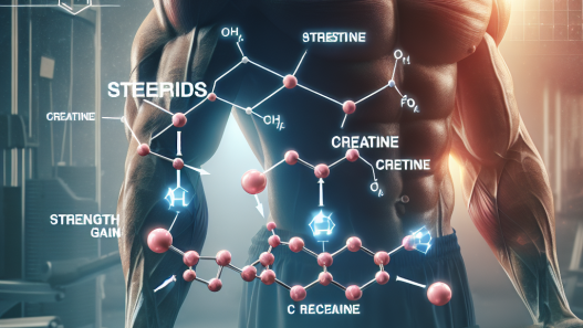Interaction des stéroïdes et de la créatine pour le gain de force